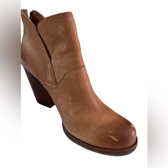 Kork-Ease Castaneda Ankle Booties Tan Brown Suede 8.5M - Picture 2 of 7